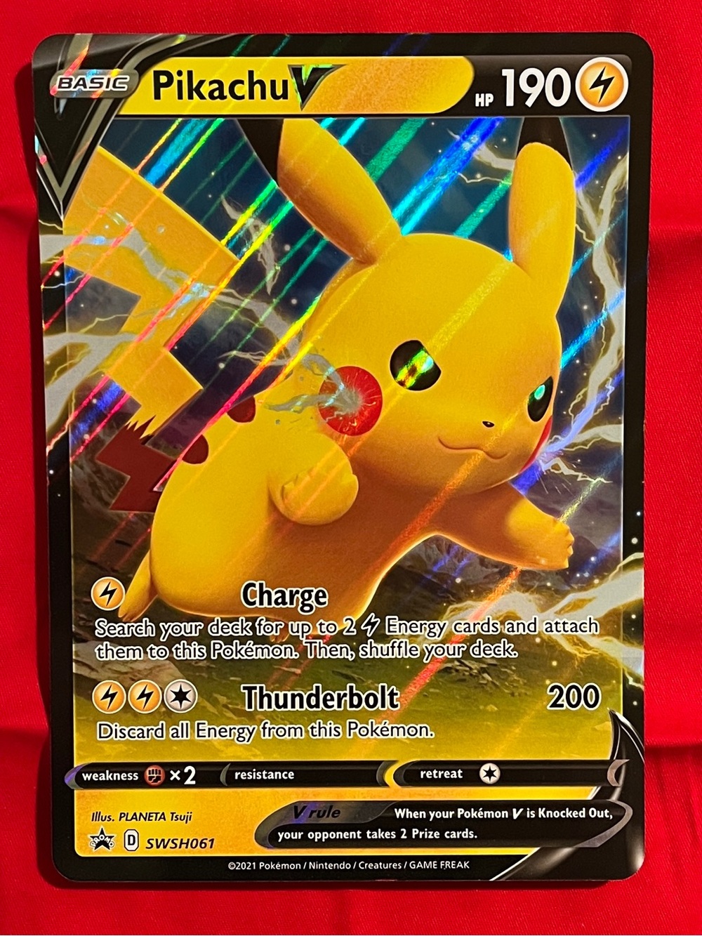 Pokemon Pikachu Jumbo Pokemon Card - Promo